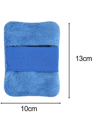 Suntek Plaj Kum Temizleme Çantası Yumuşak Mavi-13cmx10cm