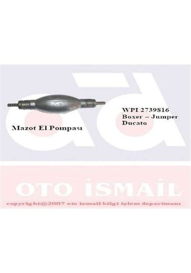 MAZOT EL POMPASI MASTER-MAVANO-BOXER-JUMPER-DUCATO WPI 2739816