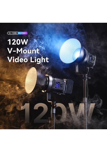 Ulanzi L074CNA1 120 W RGB V-Mount Video Işık