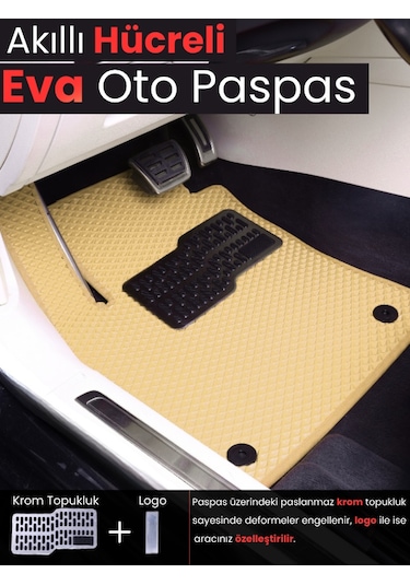 Ford Focus 5 Hatchback 2024-2025 Uyumlu Eva Paspas Tam Set Araca Özel,su Geçirmez