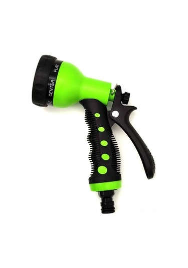 Pazly 15 Metre Yaylı Bahçe Sulama Hortumu - 7 Fonksiyonlu Fıskiye, Araba Yıkama & Bahçe Bakım Seti