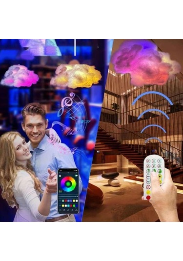 Suntek 3d Yaratıcı Led Işığı 6 M Usb Kablosu Ile Uzaktan Çok Renkli