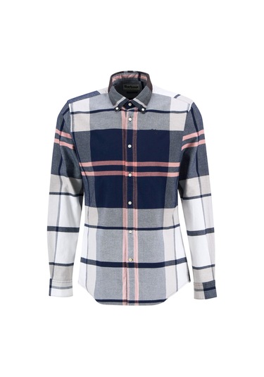 Barbour Iceloch Tailored Tartan Gömlek Tn42 Riverstone Çok Renkli