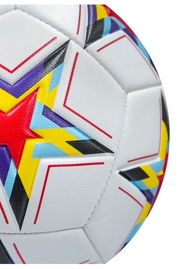 Alastor Şampiyonlar Ligi Futbol Topu Pompa Ve Tekmelik Beyaz - Kırmızı