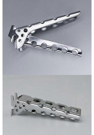 Haşlanmaya Karşı Dayanıklı Tencere Tutucu Tava Sapı Mutfak Gereçleri Çok Amaçlı Tencere Kelepçesi Alüminyum Alaşımlı Seyahat, Açık Hava, Izgara