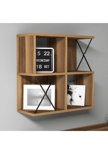 Variant Variant Extra Duvar Rafı - Ceviz