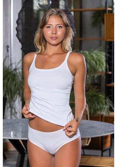 Askılı Atlet Beyaz Mgp11473 Beyaz