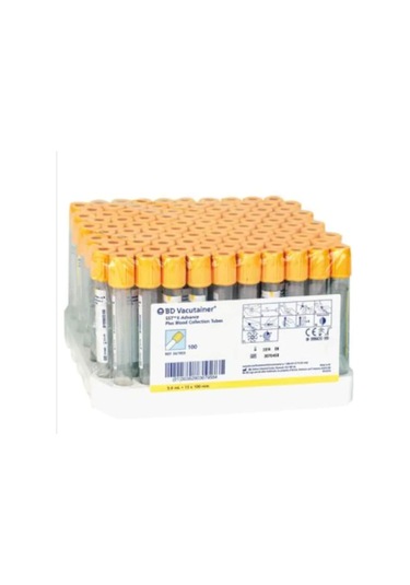 Bd 367955 Sst"Li Plastik Kan Alma Tüpü 5Ml 13X100Ml 100 Adet