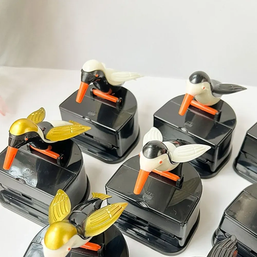 Konesam Kuş Şekilli Push-pull Diş İğnesi Kutusu, Abs Malzeme, Dayanıklı, Ev/restoran Uygun, Dekoratif Ve Pratik Sarı