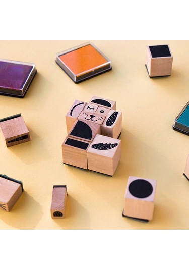 Londji Bam Animals Damga Seti Canlı Renkler