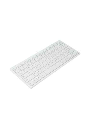 Geeksen "taşınabilir Mini Usb Klavye - Ergonomik Tasarım Ve Rahat Çikolata Tuşları İle Ofis/ev Kullanımı" Beyaz