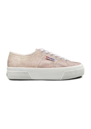 Superga 2740 Platform Lame Kadın Bej Sneaker S6128sw-a1f-sp Bej