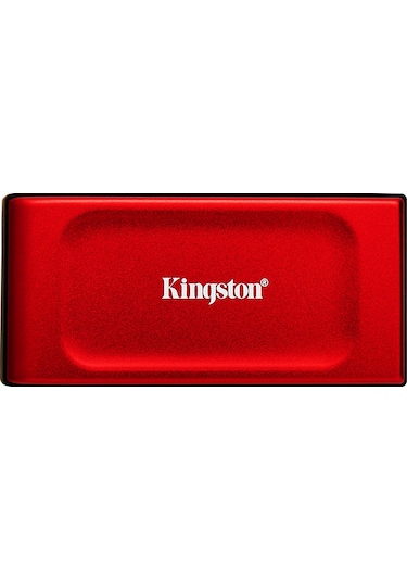 Kingston XS1000 1 TB USB 3.2 Gen 2 Mini Taşınabilir SSD Kırmızı