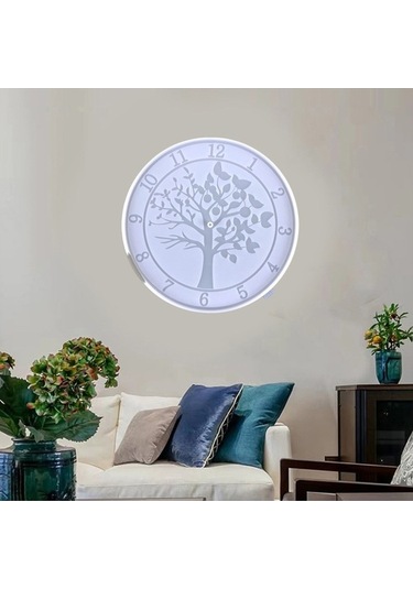 Trendooze Zanaat Ve Süslemeler Silikon Şekli Saati Kalıp İçin Dıy Dekorasyonu Asmalar Zw