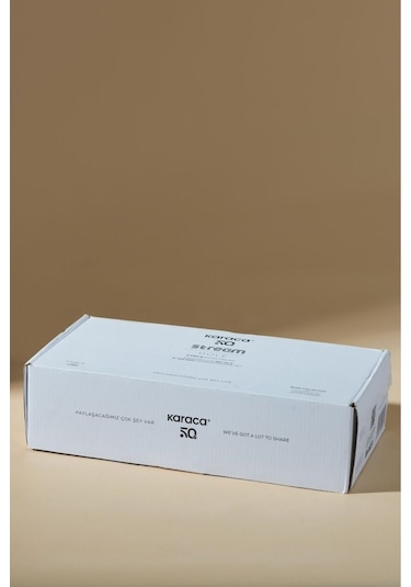 Karaca  Streamline Hole 6 Kişilik Kahve Fincan Takımı 80 ml