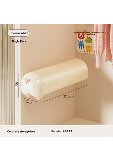 Lemestar Duvar Üstü Deliksiz Çekmeceli İç Giyim Organizörü - Bölmeli, Toz Ve Nem Koruyucu, Dolap Depolama İçin Pp Malzeme