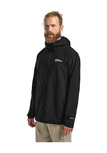 Jack Wolfskın Prelıght Strıde Jkt M Erkek Black Outdoor Ceketi A63775-6000 Siyah