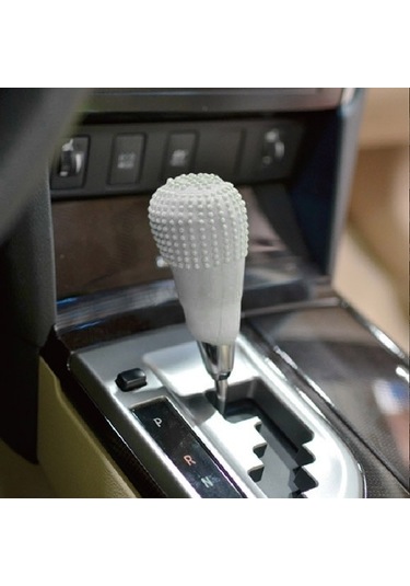 Sones Evrensel Esneklik Kaymaz Yumuşak Silikon Araba Vites Topuzu Kapağı Gri