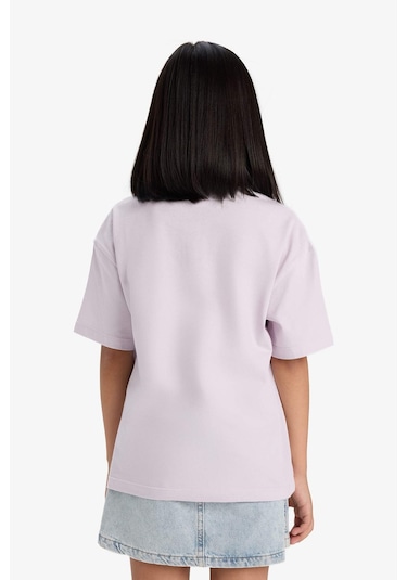 Defacto Kız Çocuk Oversize Geniş Kalıp Bisiklet Yaka Baskılı Kısa Kollu Tişört E0386a825smpn425 Pembe Defacto Kız Çocuk Oversize Geniş Kalıp Bisiklet Yaka Baskılı Kısa Kollu Tişört E0386a825smpn425 Pembe