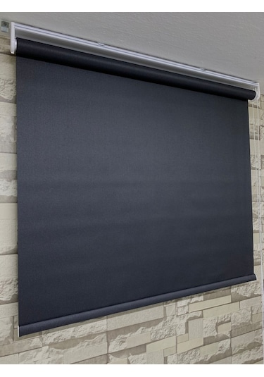 Mat Stor Perde Siyah Renk Alüminyum Kasa Tüm Ölçülerde