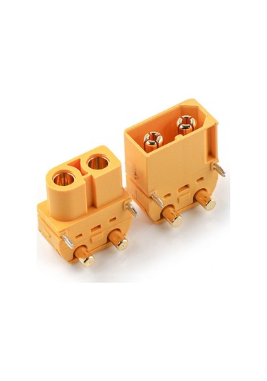 Xt60pw Erkek Dişi Konnektör Soket Çift Pcb Tip Lehimlenebilir Lityum Lipo Pil Akü Bağlantı Konnektö