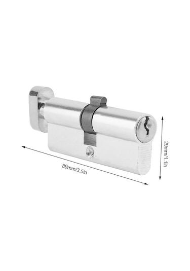 Kilit Silindiri Çok Yönlü Kilit Başparmak Dönüşü Vidalı