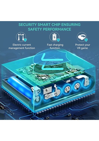 Oculus Quest 2 Vr İçin Şarj Standı Vr Aksesuarları Ana Bilgisayar Depolama Braketi Şarj Standı