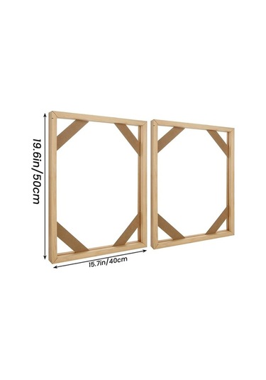 Ulzyvf Yap Yağlıboya Tuval Tablolar Seti, Set Masif Kendin İnç İçin Çerçeve Ahşap 2 16x20 Xw