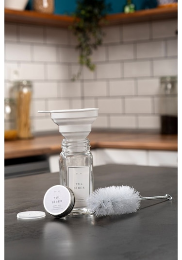 Mienda Home Baharatlık Temizleme Fırçası Beyaz