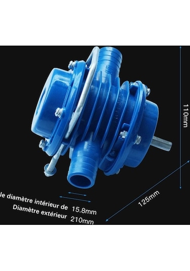 Yunboo Ev Kullanıma Mini Elektrikli Kendinden Emişli Pompa - Hızlı Su Taşıma, 20-60 Litre/dakika Kapasite, Dayanıklı Malzeme