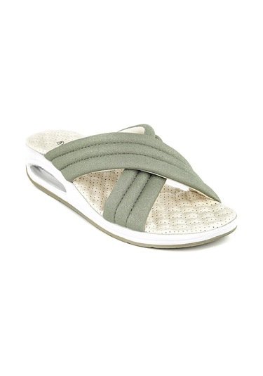 Muya Glance Air Max Tabanlı Anatomik Kadın Terlik Yeşil