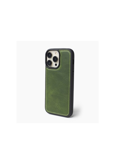 Back Cover Magsafe Case Apple Uyumlu iPhone 16 Pro Max Forest Green