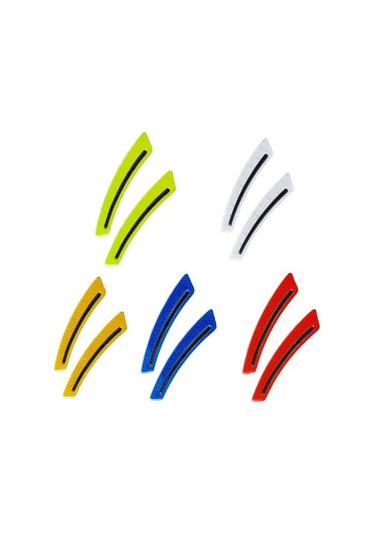 Sarı Pratik Araba Çamurluk Etiketi Çarpışma Önleyici Yüksek Parlaklık Uyarısı