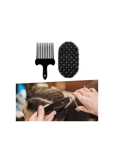 Homyl Erkek Saç Tarağı Kolay Temizlenebilir 14,5cmx8cm Saç Yan Tarak