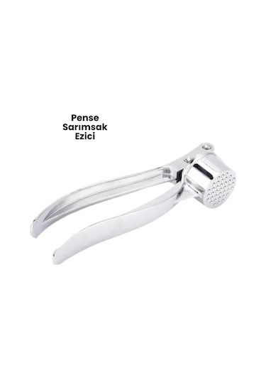Metal Sarımsak Ezici Açık Lacivert