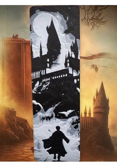 Harry Potter Ve Hogwart Kitap Ayracı - Harry Potter Kitap Ayracı