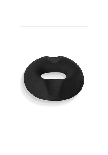 Ultralüks Ortopedik Oturma Simidi Kuyruk Sokumu Yastığı Visco Oturma Simidi - Siyah Siyah