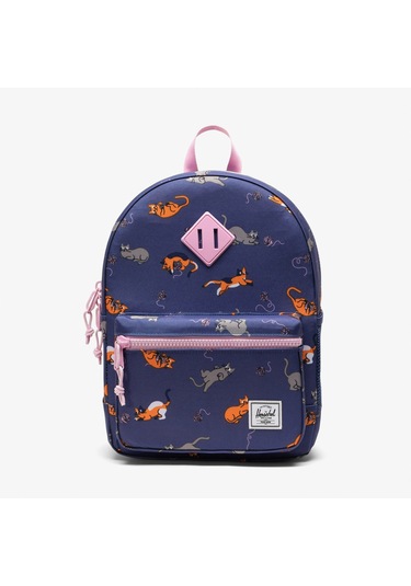 Herschel Heritage Playing Cats Çocuk Lacivert Mini Sırt Çantası 11387 Lacivert
