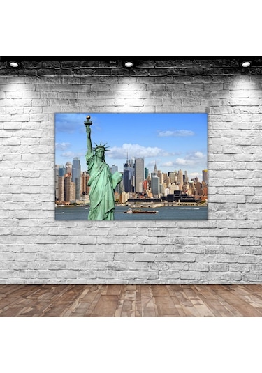 Bk Home New York Manzara Kanvas Tablo 70X100Cm-1