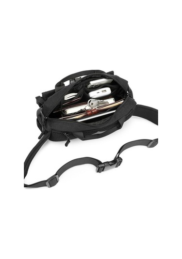 Createtech Erkek Çapraz Çanta - Su Şişesi & Portlu, Sırt, Renkli, Çok Cebi, Bel Askılı Çok Renkli