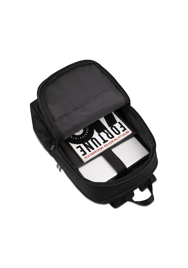 Classone 15.6'' Mila Serisi W600 - Macbook,mac Air Uyumlu Reflektörlü - Laptop Sırt Çantası - Siyah Siyah