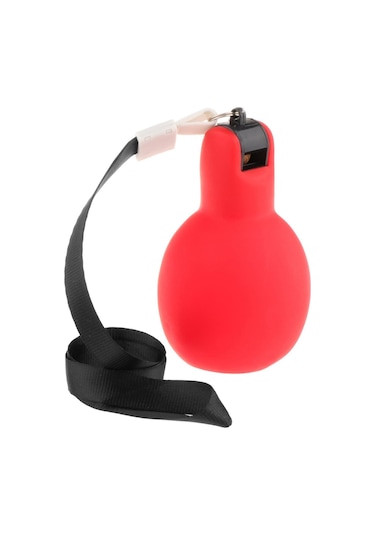 Dolıty Boyunluklu El Düdükleri Yüksek Sesle Kırmızı Kırmızı