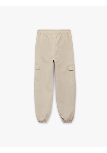 Koton Kargo Jogger Taş Erkek Çocuk Pantolon 6skb40085tw Taş
