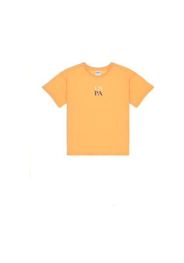 U.s. Polo Assn. Erkek Çocuk Kavun Tişört Basic 50306498-vr202 Kavun Açık Turuncu