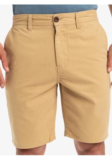 Quiksilver Mw Chino Straight Erkek Şort-29815 Açık Kahverengi