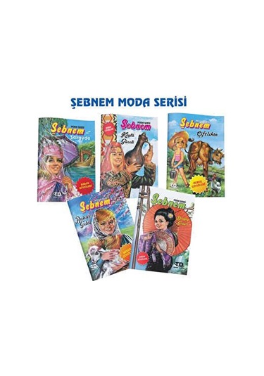 Şebnem İle Moda Serisi 5 Kitap Set / Kolektif / Tandem Yayınları / 9786050678642