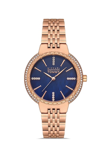 Mıchael Tommy Çelik Kadın Kol Saati Mt-20263l-rl13 Rose Gold