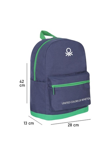 70415 Lacivert-yeşil Casual Sırt Çantası Turkuaz