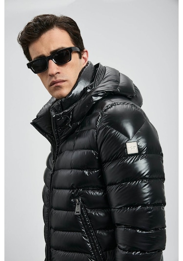 Lufian Gabrıel Kaz Tüyü Siyah Erkek Mont 112120246 Siyah