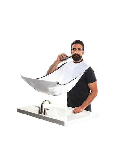 Traş Önlüğü Saç Sakal Kesme Seyahat Boy Traş Önlüğü Tıraş Örtüsü Berber Önlük